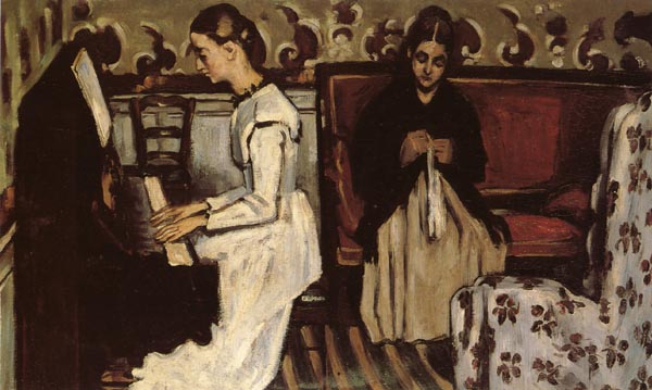 Young Girl at the Piano